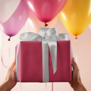 Trend Color Warm Pink Wrapping Paper Sheets