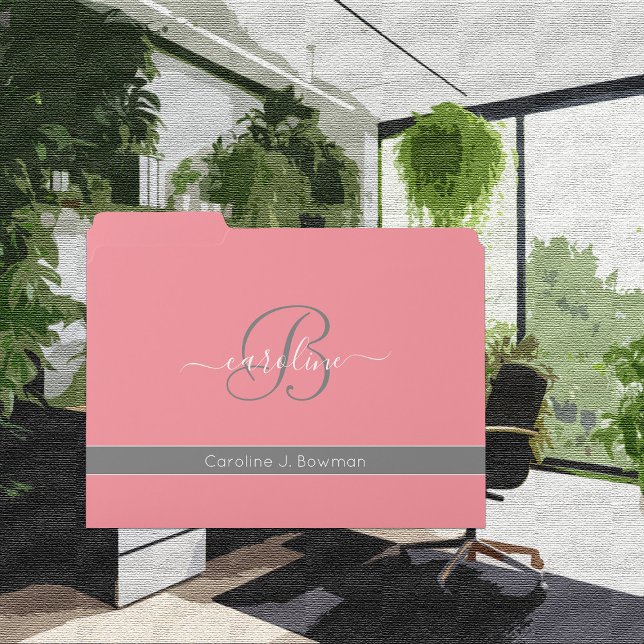 Trend Color - Watermelon Pink Fancy File Folders (Creator Uploaded)