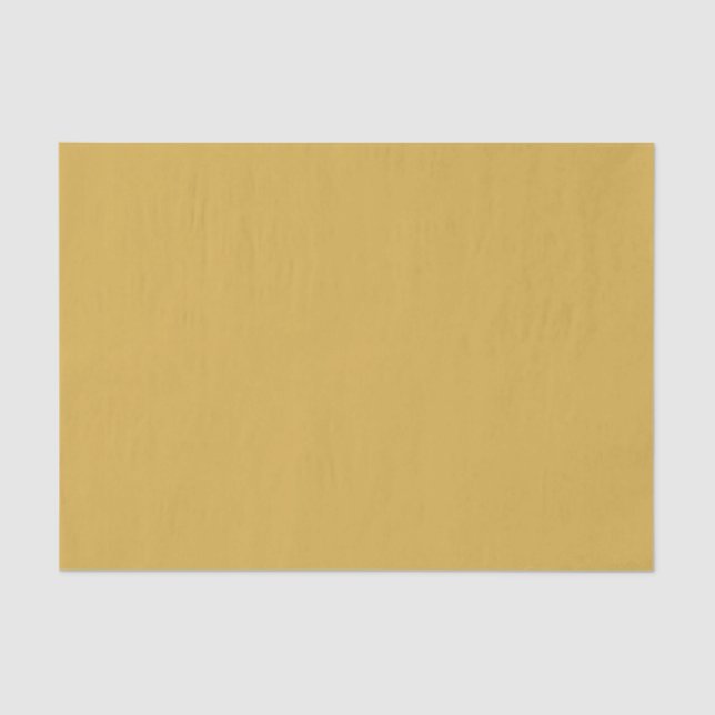 Trend Colors - Golden Yellow Tissue Paper (Front)