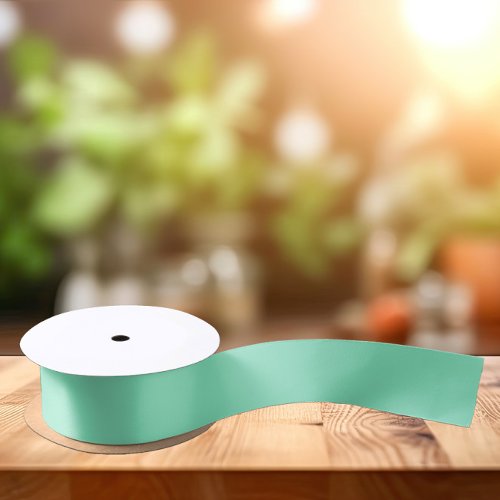 Trend Colors _ Minty Green Color _ Solid Satin Ribbon