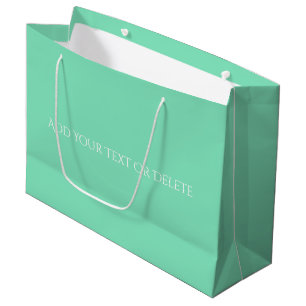 Trend Colors - Minty Green Large Gift Bag