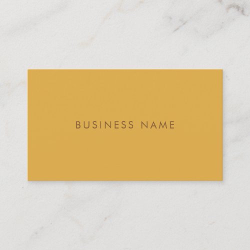 Trend Colors Modern Company Minimalist Elegant Top Business Card