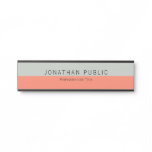 Trend Colors Modern Professional Template Elegant Door Sign Trend Colors Modern Professional Template Elegant Door Sign