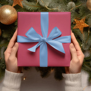 Trend Colors - Vibrant Magenta Color - Solid Roll Wrapping Paper