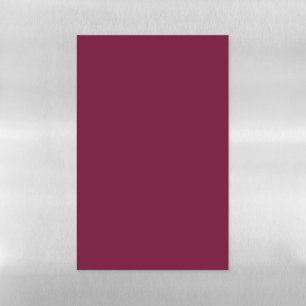 Trend Dark Burgundy  Dry Erase Magnetic Sheet