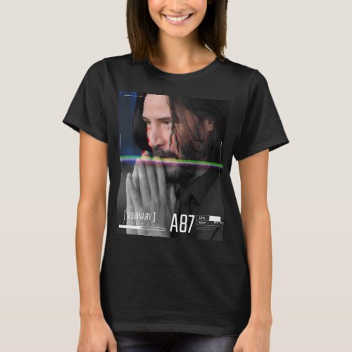 Trend Keanu Art Reeves Gifts For Music Fans T_Shirt