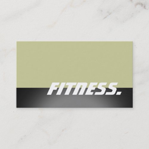 Trend Personal Trainer Fitness Sport Business Card