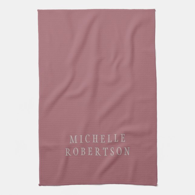 Trend Rose Dust Gold Creative Unique Classical Kitchen Towel (Vertical)