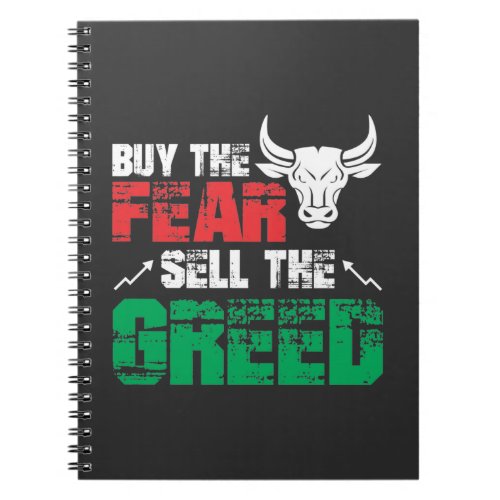 Trend Stock Market Trading Fear Greed Investor Notebook