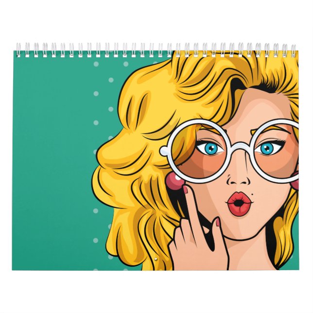 trend trendy fall fashion women trendy queen hoodi calendar (Cover)