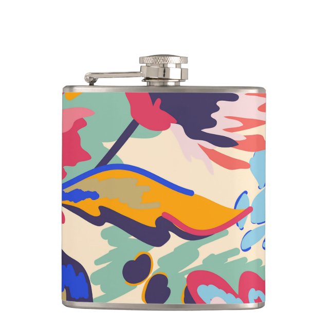 trend trendy fall fashion women trendy queen hoodi flask (Front)