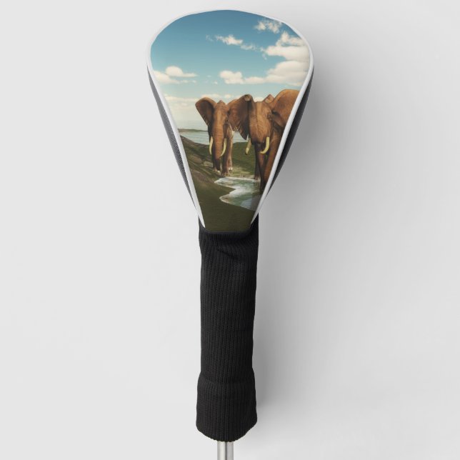 trend trendy fall fashion women trendy queen hoodi golf head cover (Front)