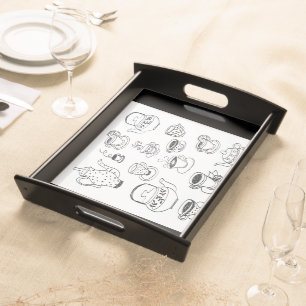 trend trendy fall fashion women trendy queen hoodi serving tray