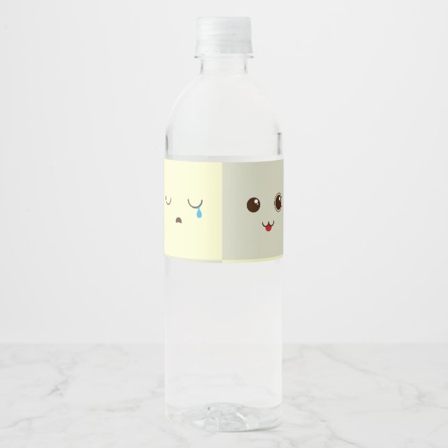 trend trendy fall fashion women trendy queen hoodi water bottle label (Front)