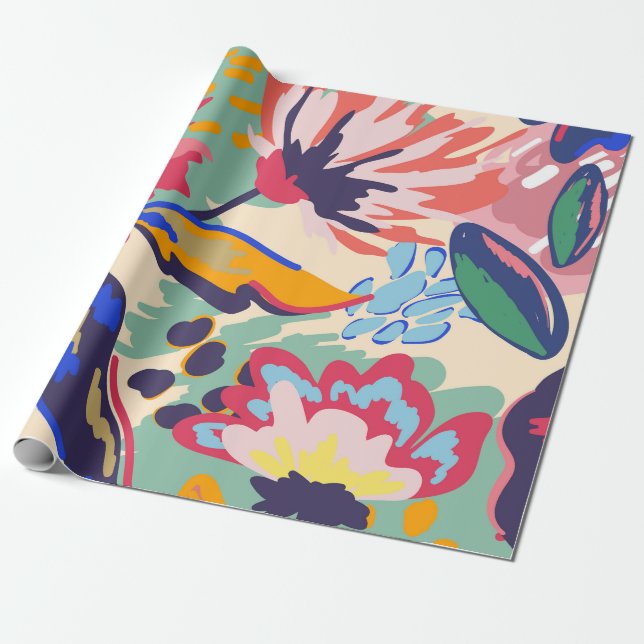 trend trendy fall fashion women trendy queen hoodi wrapping paper (Unrolled)
