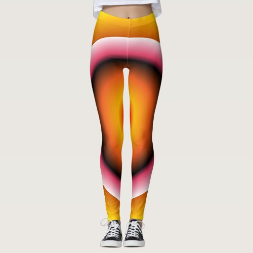 Trending  Abstract colours Leggings