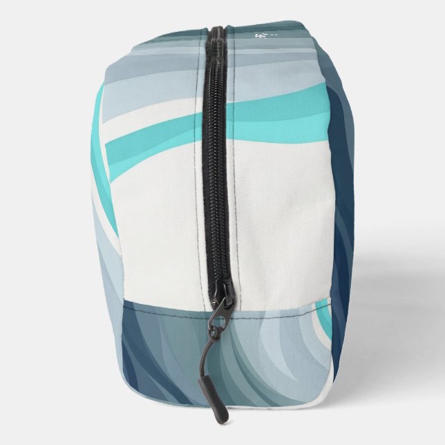 Trending Abstract Wave Toiletry Bag (Right)