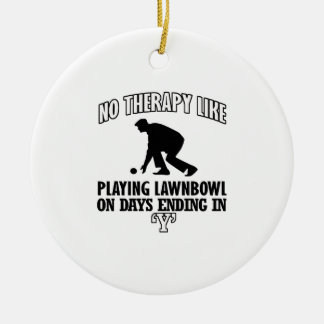 Trending and awesome lawn-bowl designs ceramic ornament
