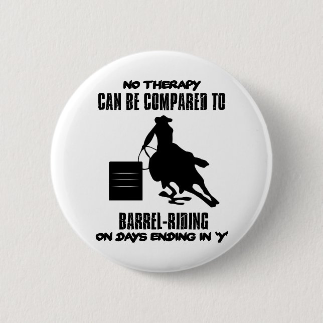 Trending Barrel-riding designs Pinback Button (Front)