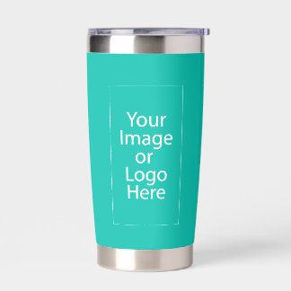Trending Color Cockatoo Blue / Custom Section Insulated Tumbler