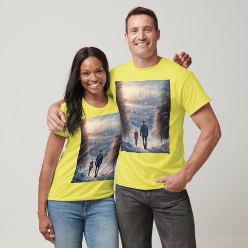 Trending Couples T_Shirts for Mountain Getaways