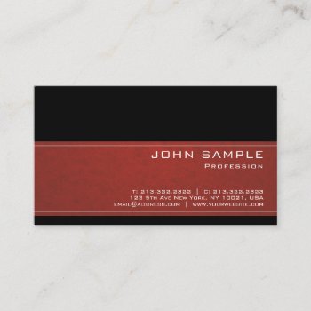 Trending Creative Professional Modern Chic Design Business Card by art_grande at Zazzle