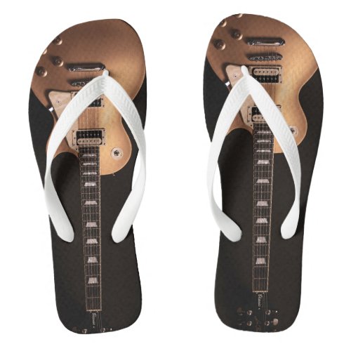 Trending Custom Guitar Flip Flops template 