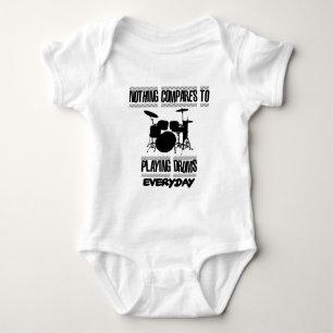 Trending Drummer designs Baby Bodysuit