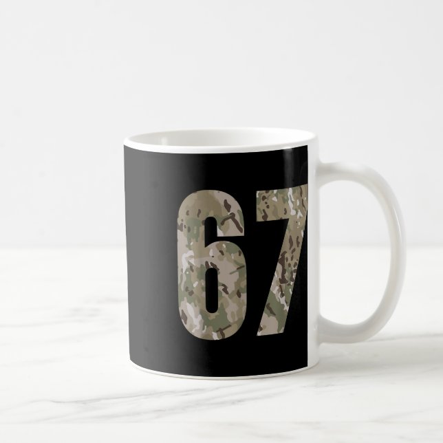 Trending Gen Alpha Six Seven 6 7 Meme Cam Multi Ca Coffee Mug (Right)
