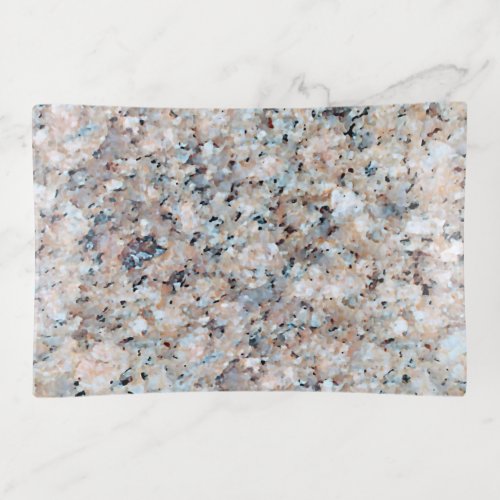 Trending Gray Mauve Pink Marble Granite Pattern Trinket Tray