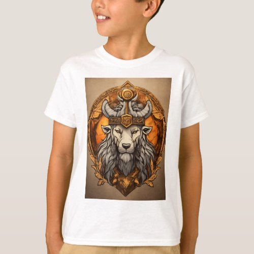 Trending King Lion Printed T_Shirt 
