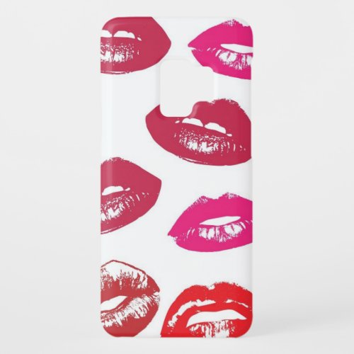 Trending Kisses pattern luscious pink lips mwah Case_Mate Samsung Galaxy S9 Case
