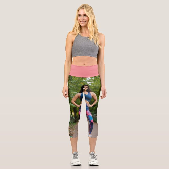  Trending Long T-Shirts: The Perfect Match for Hig Capri Leggings (Front)