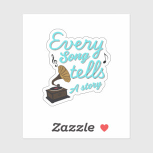 Trending Music Quotes Sticker