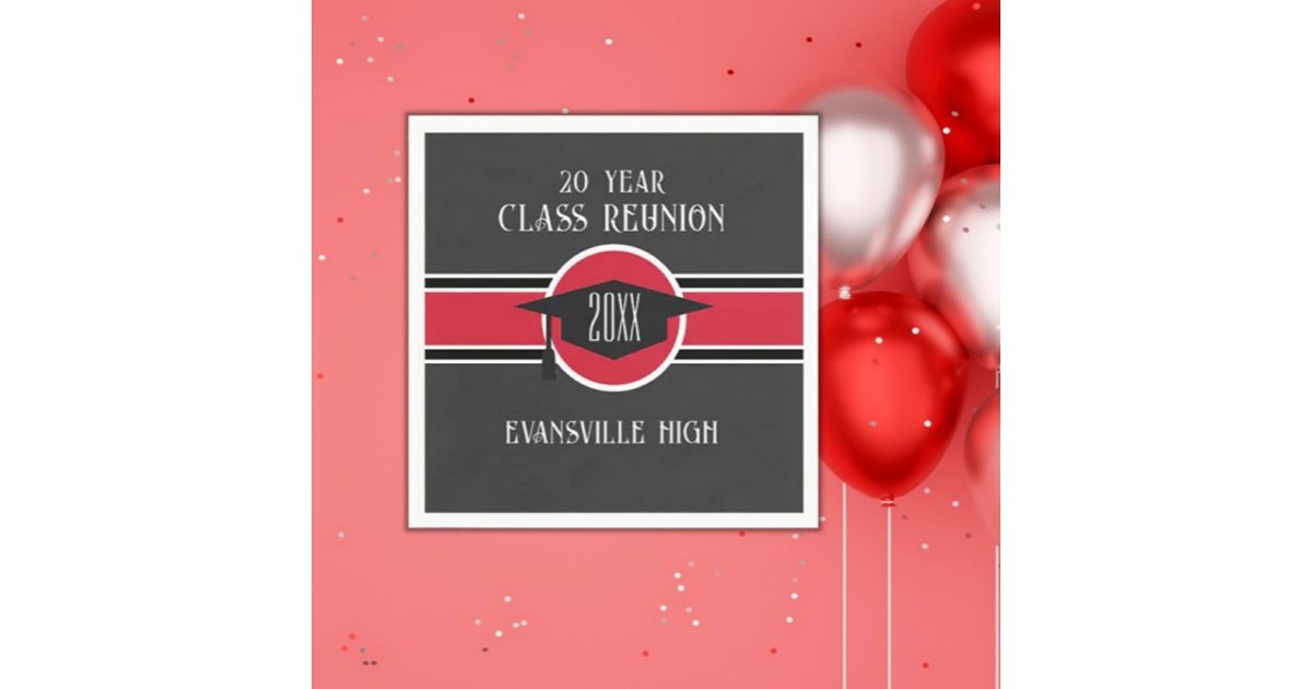Trending! Class Reunion Party Napkins