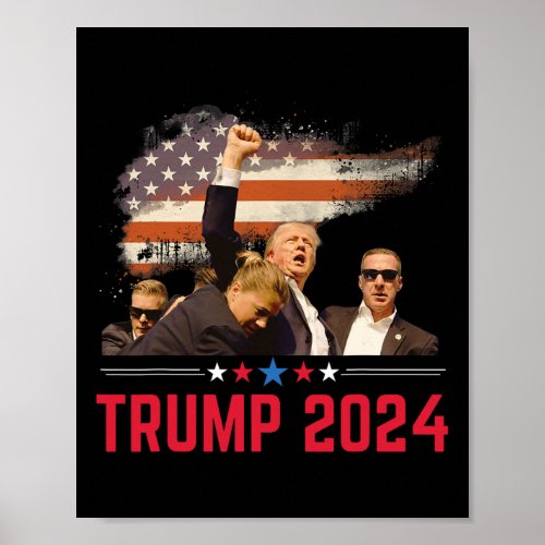 Trending Political Pennsylvania Trump 2024 Shirt  Poster