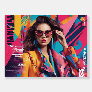 "Trending Poster Design: Bold & Modern Visual Stat