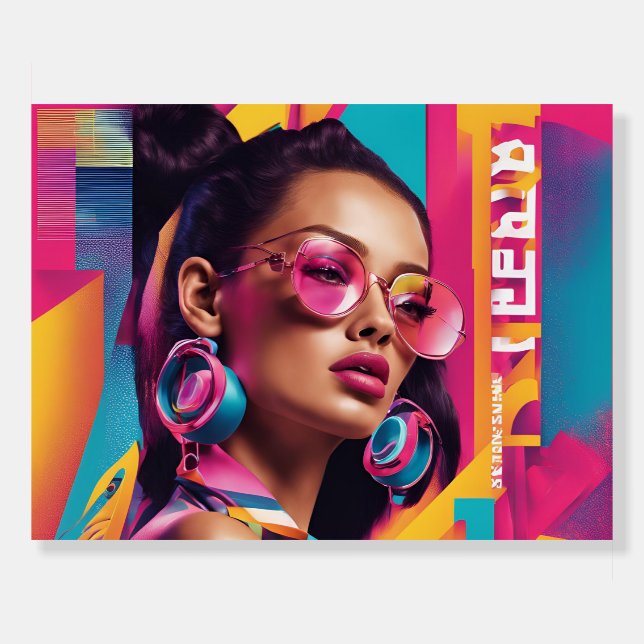 Trending Poster Design: Bold & Modern Visual State (Front)