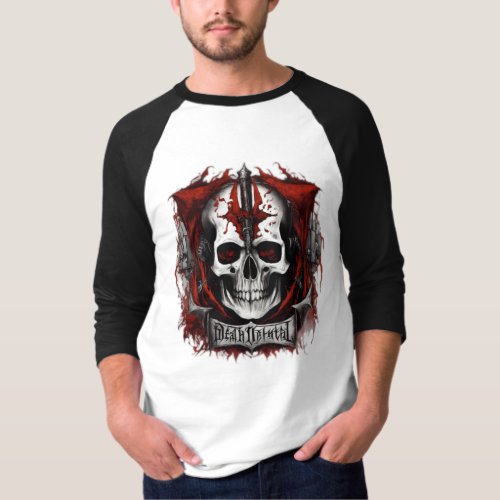 Trending skull design T_Shirt