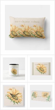 Trending Sunflower Themed Home Decor Products
