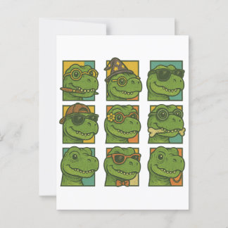 Trendosaurus Rex Postcard