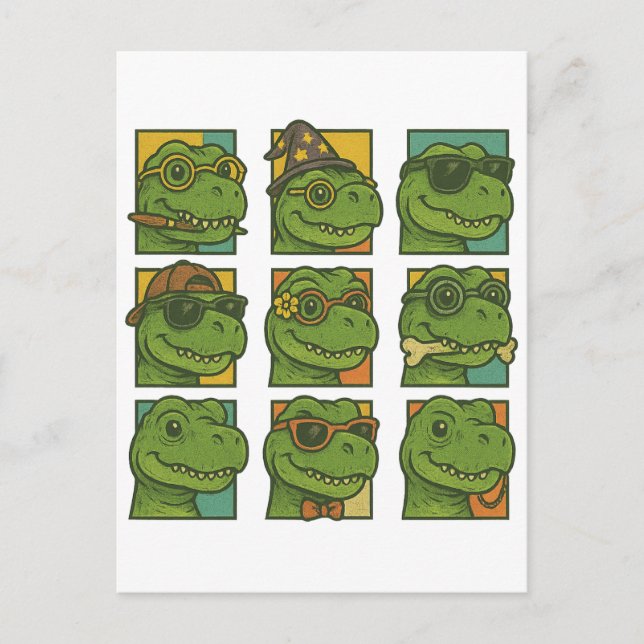 Trendosaurus Rex Postcard (Front)