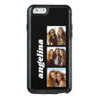 Trendy 3 Photos and Name - Can Change Black
