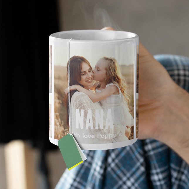Trendy 5 Photo Collage Nana Coffee Mug (Creator Uploaded)