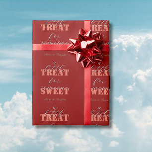 Trendy A Little Treat For Someone Sweet Vlentine Wrapping Paper
