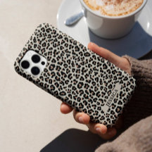 Trendy Abstract Animal Leopard Cheetah Pattern