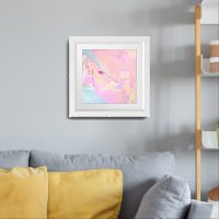 Trendy Abstract Art Female Face Hand Line Drawing