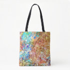 Trendy Abstract Artistic Colorful Grocery Shopping
