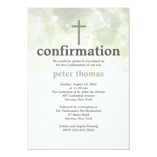 confirmation invitation