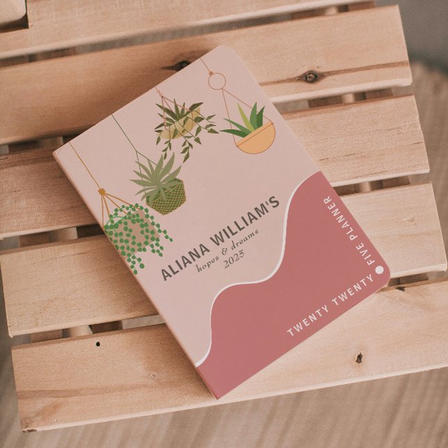 Trendy Abstract Pink Gardener 2025 Planner (Creator Uploaded)